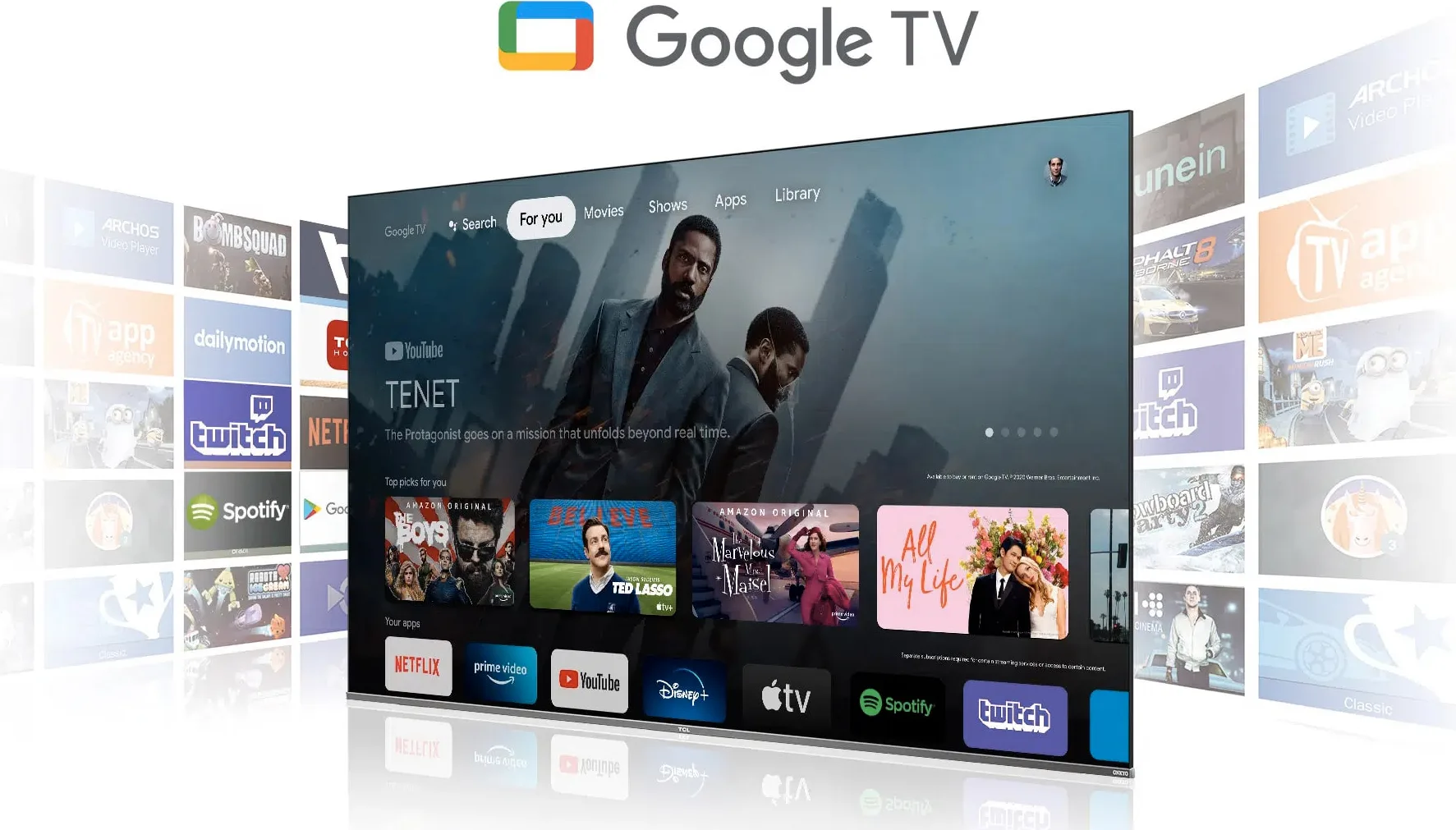 TCL 75MQLED80 (75C805) TV UHD 4K