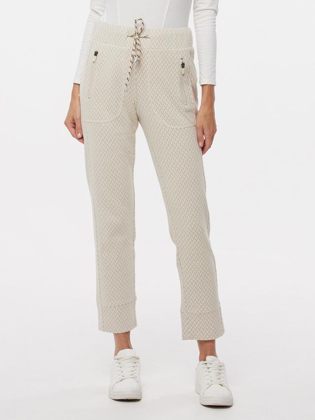 Jogpants in weichem Wool Optic Jersey