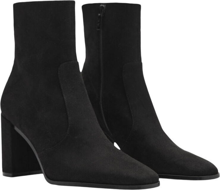 MANGO ANKLE BOOTS. -- BONY Black