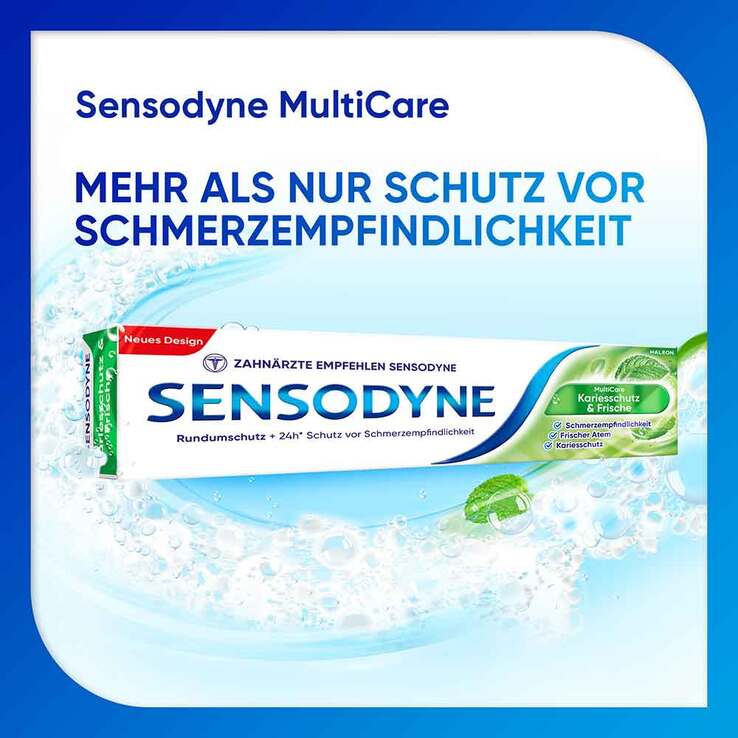 Sensodyne Multicare Kariesschutz & Frische Zahnpasta, 75 ml