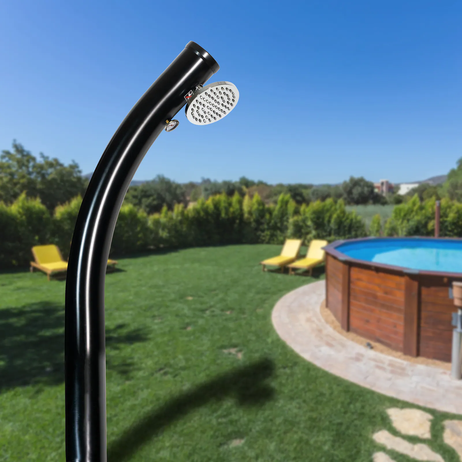MAUK 18L Solardusche teilbar mit Thermometer