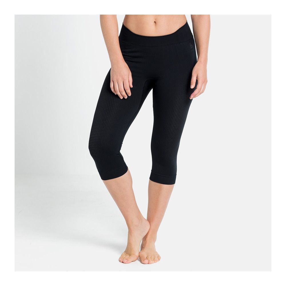 Odlo PERFORMANCE WARM ECO - Corsaire Femme black/new odlo graphite grey