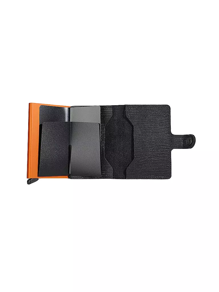 SECRID Geldbörse - Miniwallet RANGO black-orange schwarz