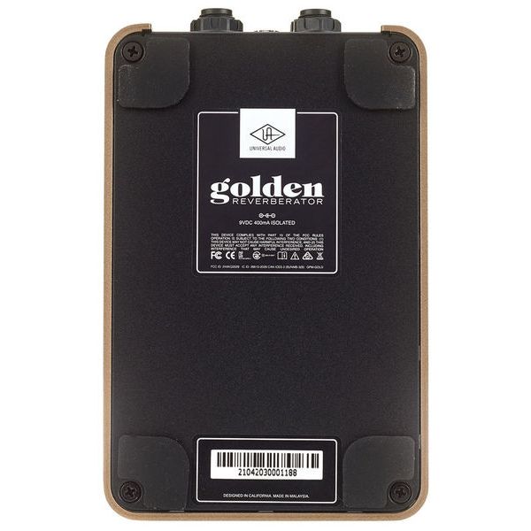 Universal Audio UAFX Golden Reverberator