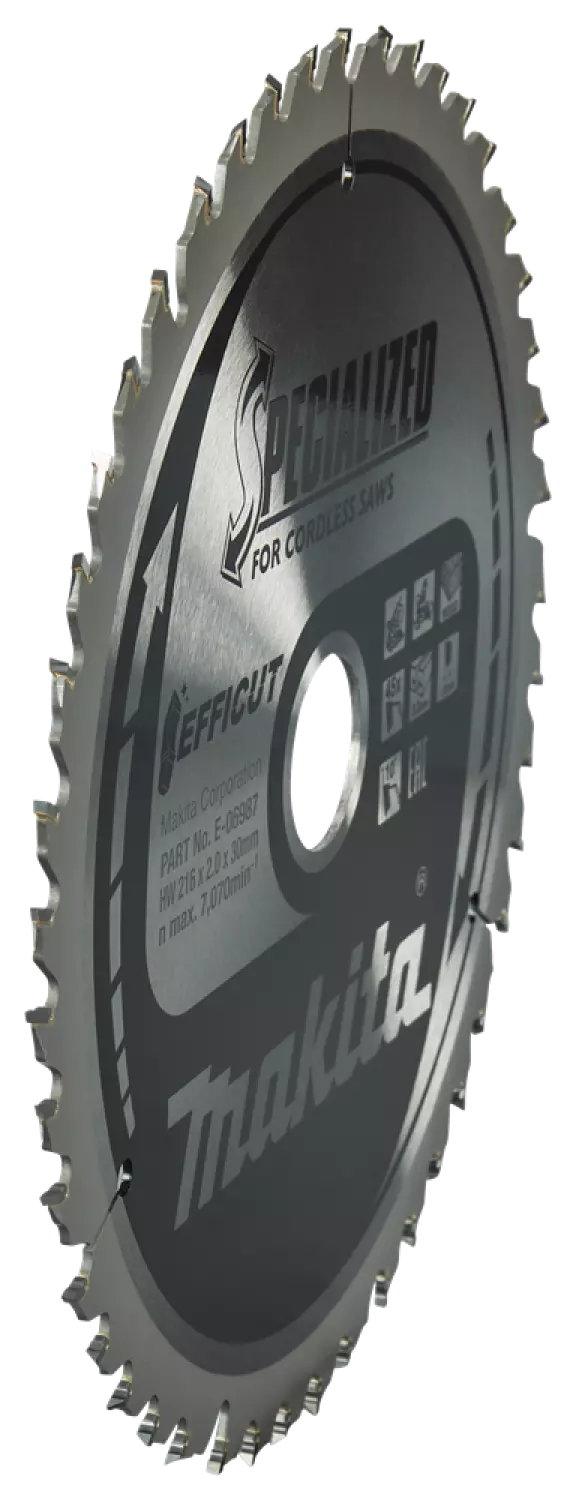 Makita E-06987 Efficut Cirkelzaagblad Hout - 216x30x2,0mm 45T