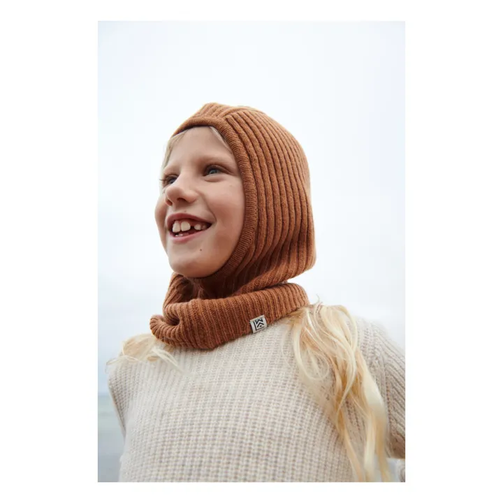 Liewood Cagoule Laine Recyclée Folke | Caramel