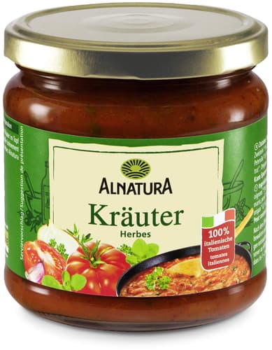 Alnatura BIO Tomatensauce Kräuter