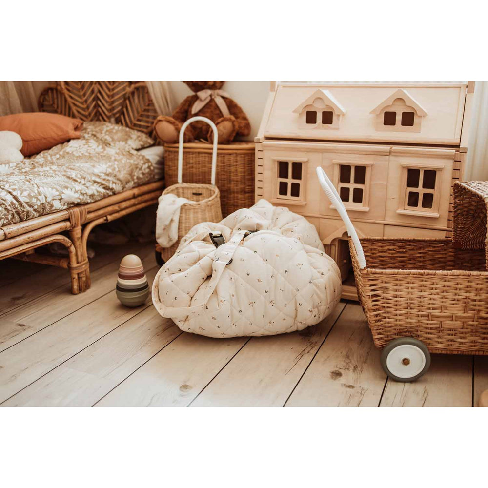 Køb Play&Go Soft Organic Moon 2-in-1 Legetæppe