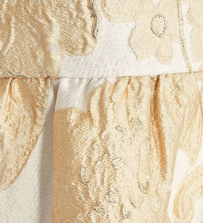 Sofie Schnoor Mädchen Kleid - Creme m. Gold