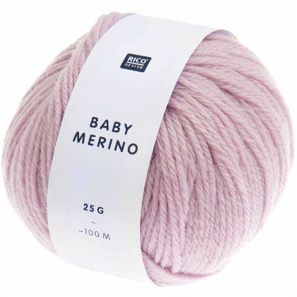 Pelote laine mérinos 100 m - lilas