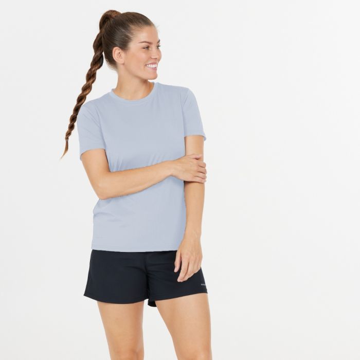 Endurance Dame T-shirts Yonan Performance V2 SS Tee Blå