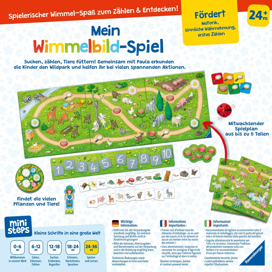 Ravensburger ministeps® Mein Wimmelbild-Spiel