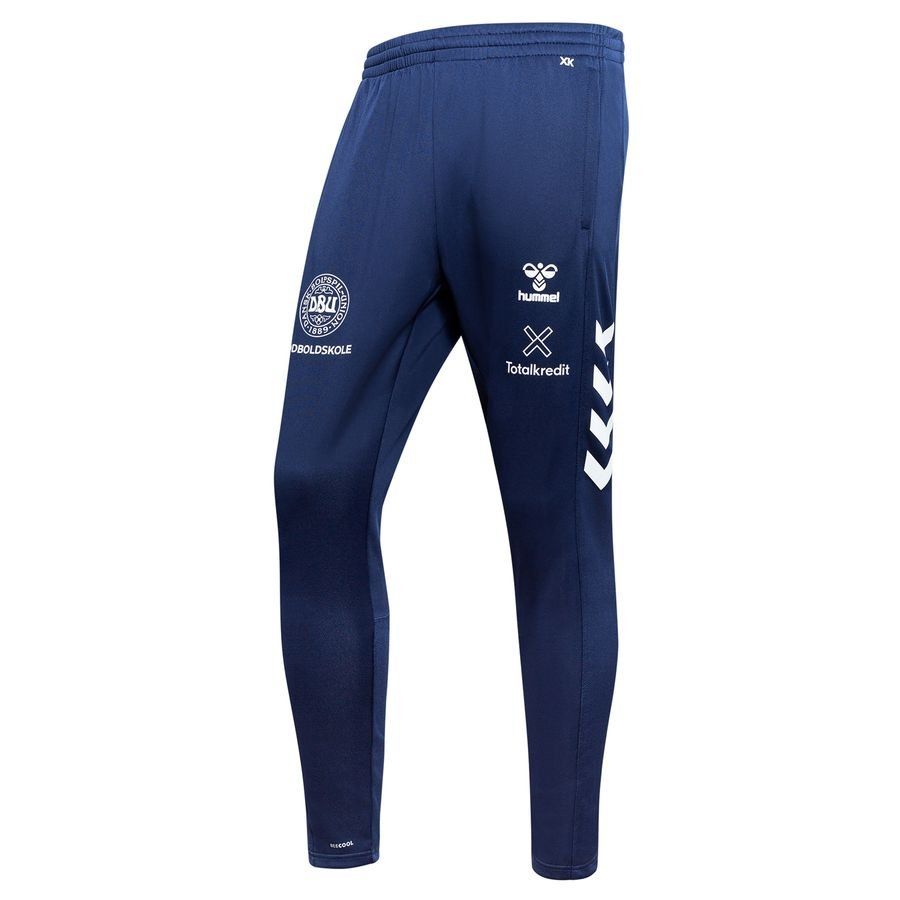 Hummel DBU Fodboldskole Entraîneur Poly Jogging - Bleu Marine