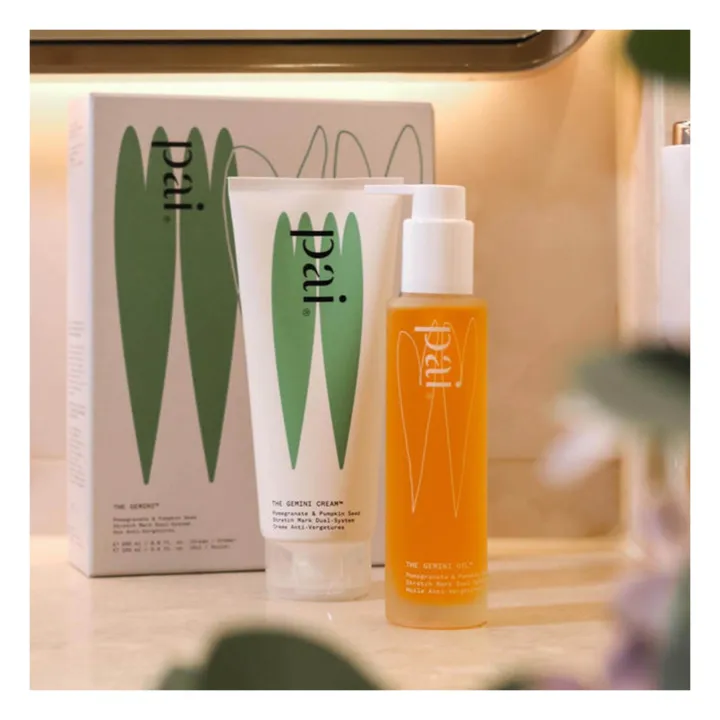 Pai Skincare Duo anti-Vergetures the Gemini, Grenade et Graines de Citrouille