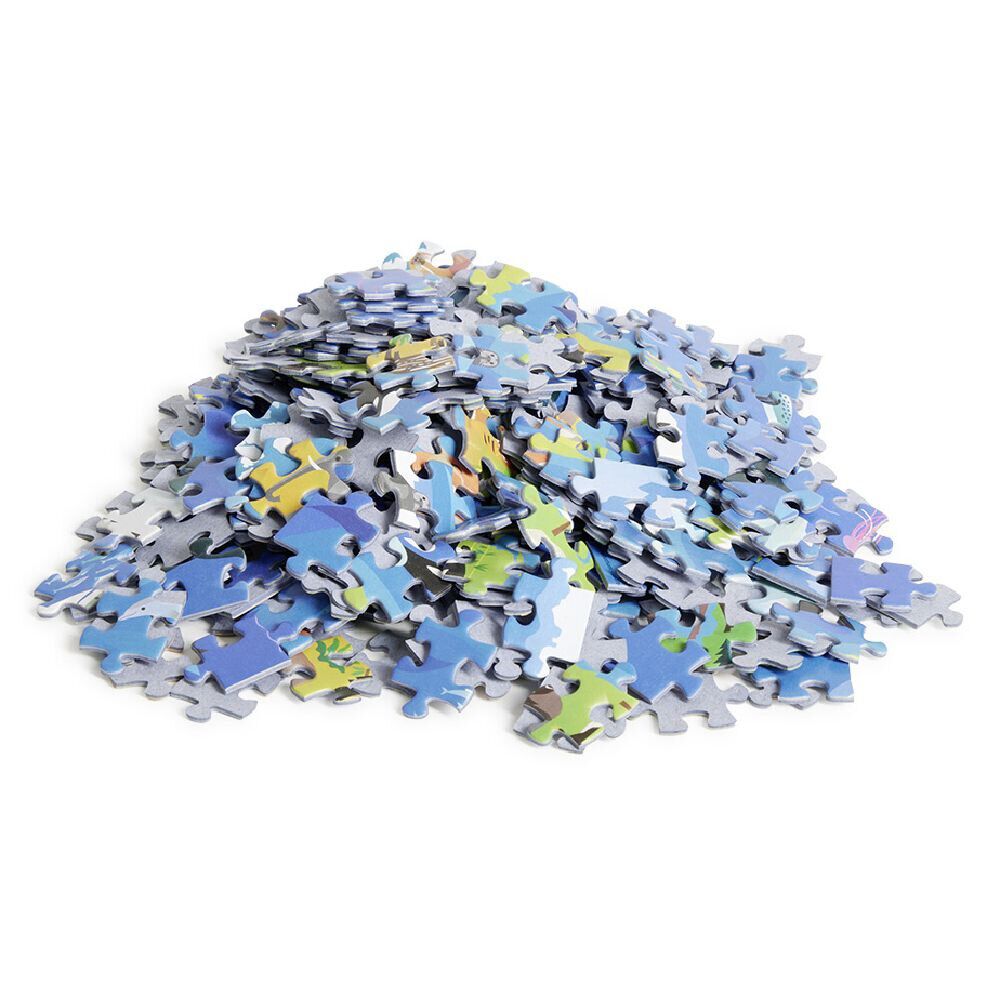 Puzzle enfant 300 pièces animaux du monde