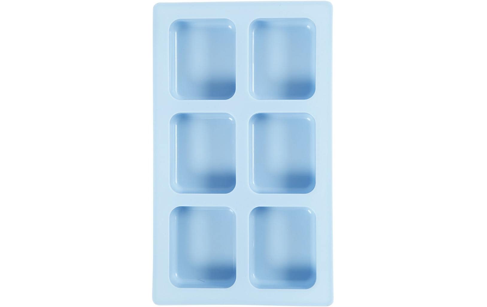 Giessform Rechteck 5.9 x 7 x 2.5 cm, SilikonGiessform für Eigenherstellung