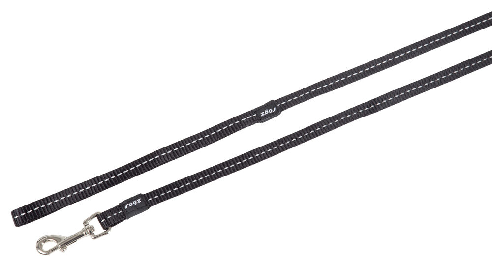 Rogz Utility - Hondenriem - zwart - Small - 180 cm