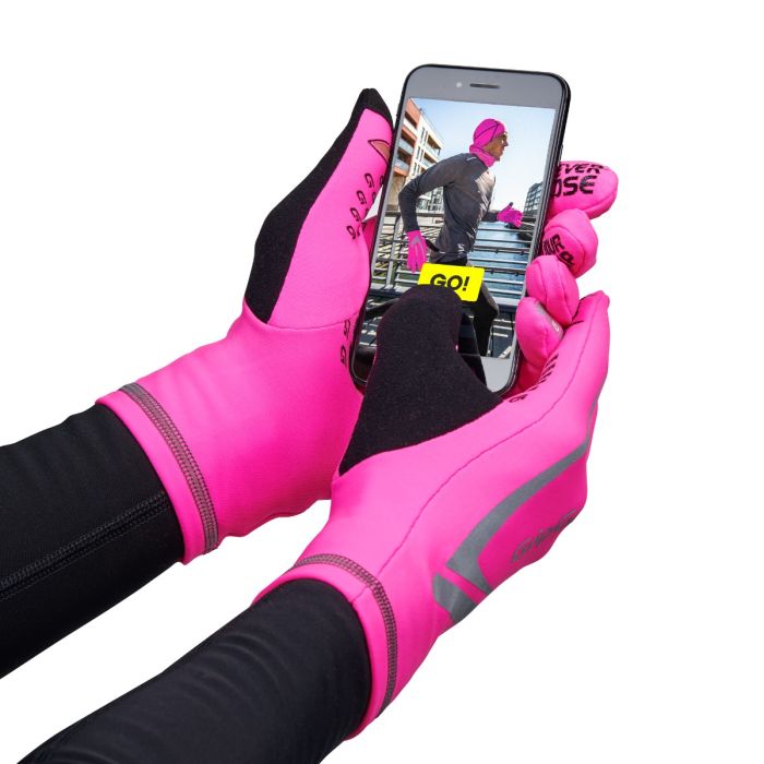 GripGrab Unisex Handsker Running Expert Hi-Vis Winter Glove
