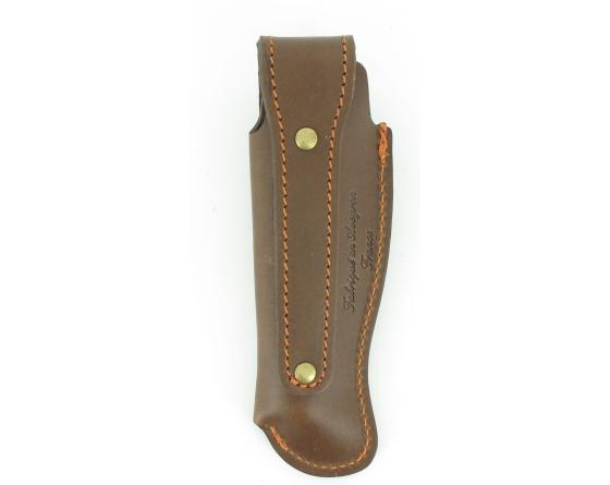 Etui Cuir Désy 12 cm Marron Etui cuir par Capdebarthes