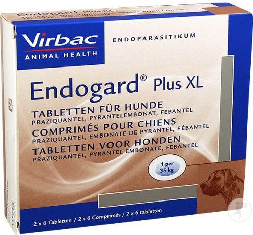 Virbac - Endogard Plus - Wormenkuur - Geschikt voor Honden - Smakelijke Tabletten