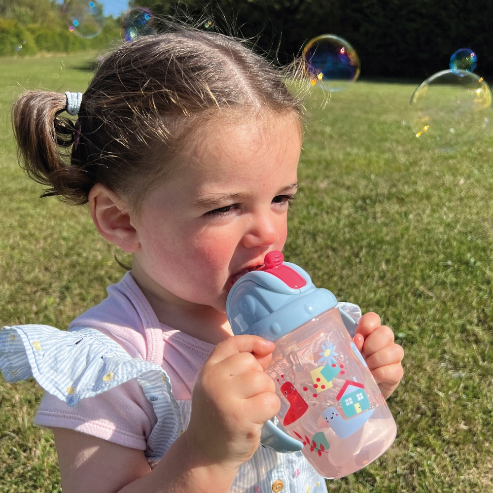 Nuby Flip 'N' Sip Trinklernbecher 240 ml, ab 6 Monaten, verschiedene Sorten