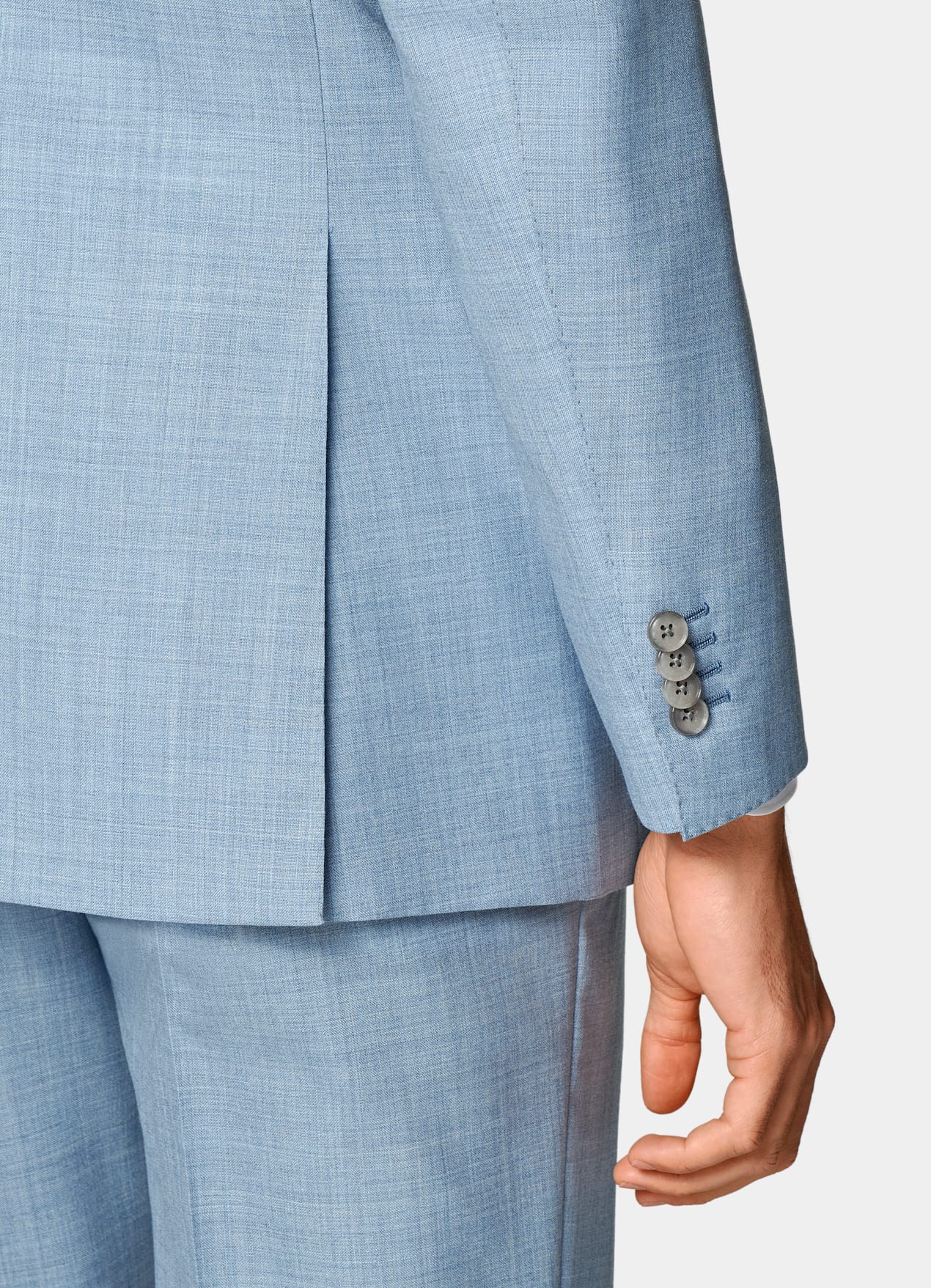 Costume Perennial Havana coupe Tailored bleu clair