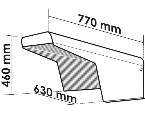 Garage voor robotmaaiers Grimsholm Magnelis Classic (voor modellen met laadplaat aan de voorzijde)