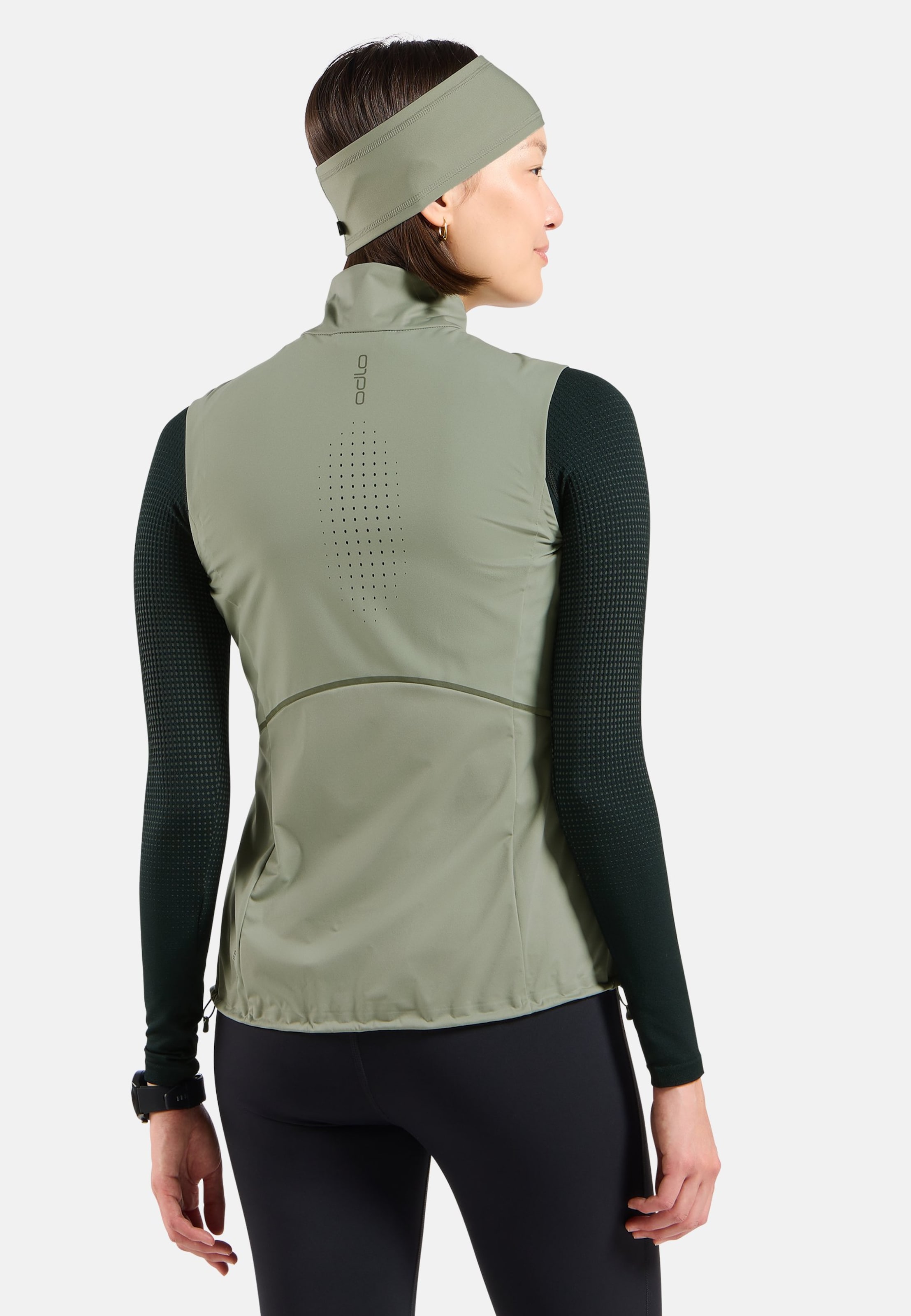 Zeroweight Warm Softshell-Laufweste 2.0 in shadow