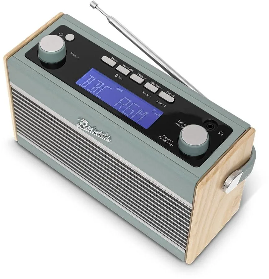Roberts Rambler BT Stéréo Bleu pastel Enceintes Bluetooth portables