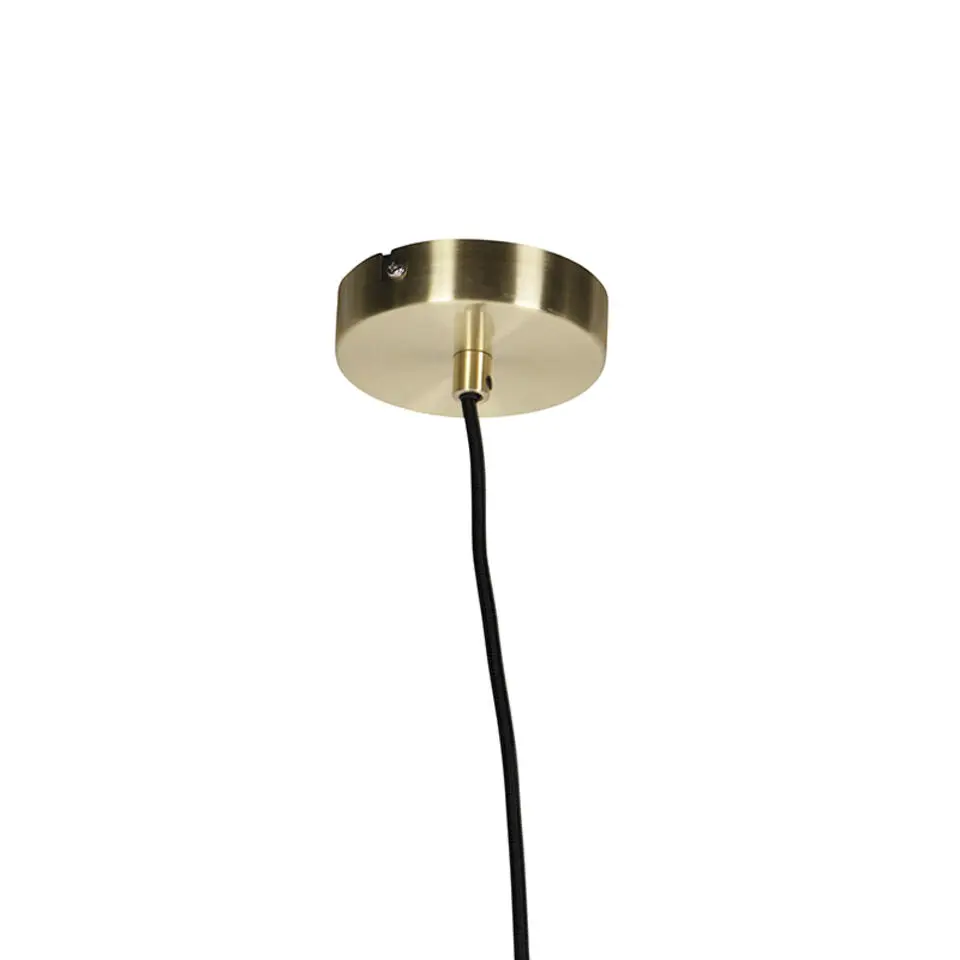 Qazqa hanglampen pallon blauw e27