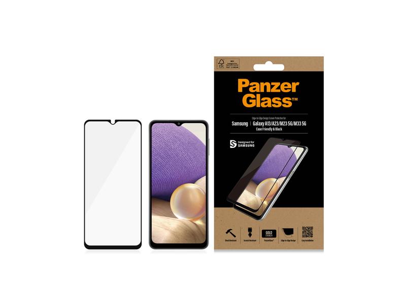 Panzerglass Displayschutz Case Friendly Samsung Galaxy A13 Display-Schutzfolie für das Samsung Galaxy A13