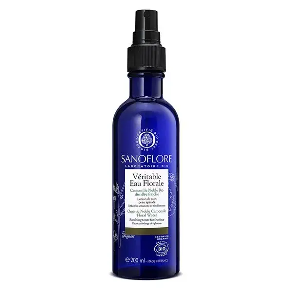 Água Floral Orgânica de Camomila Romana Sanoflore 200ml