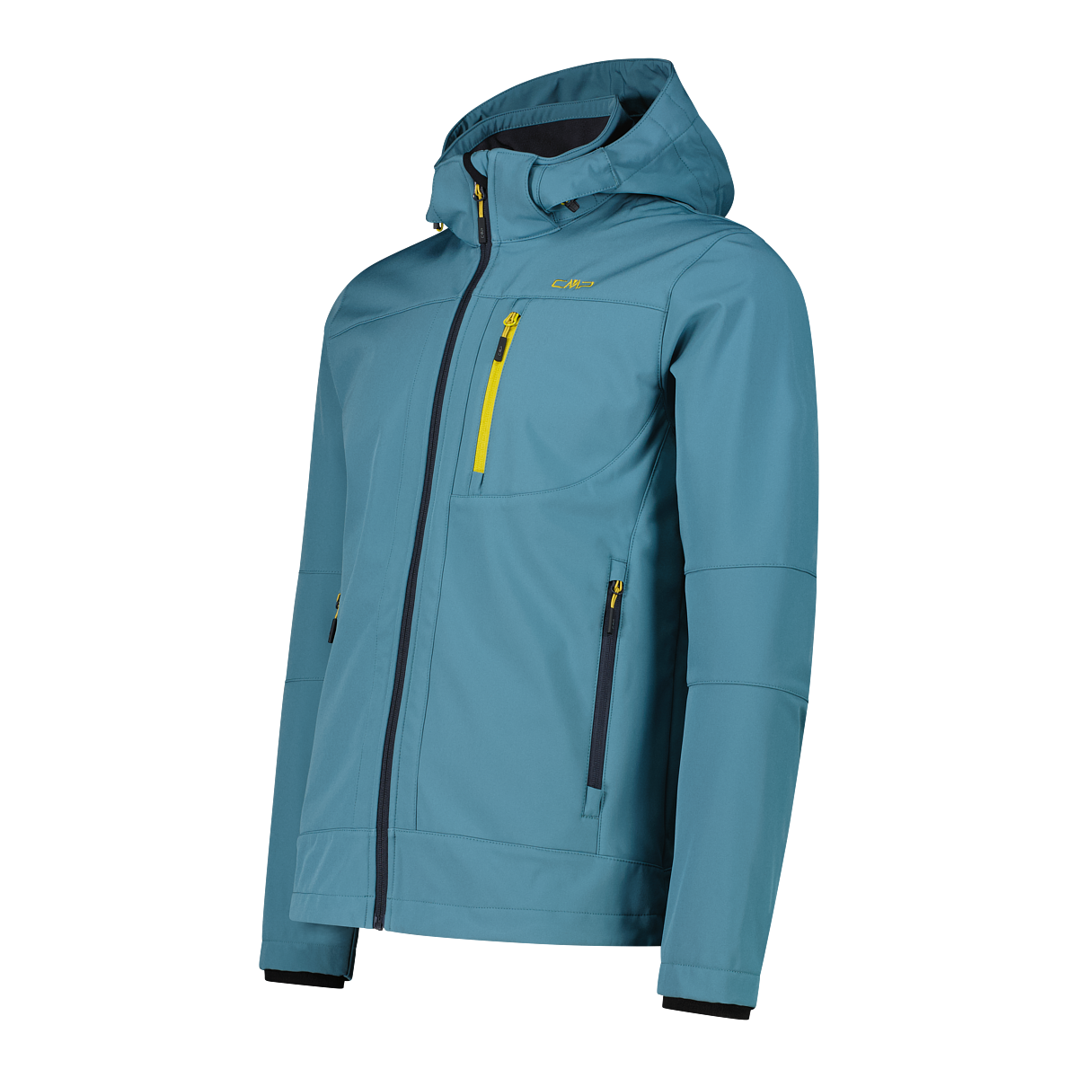 CMP Softshelljacke 1 Stk. tlg. mit Kapuze Wasserabweisend & Winddicht & Atmungsaktiv
