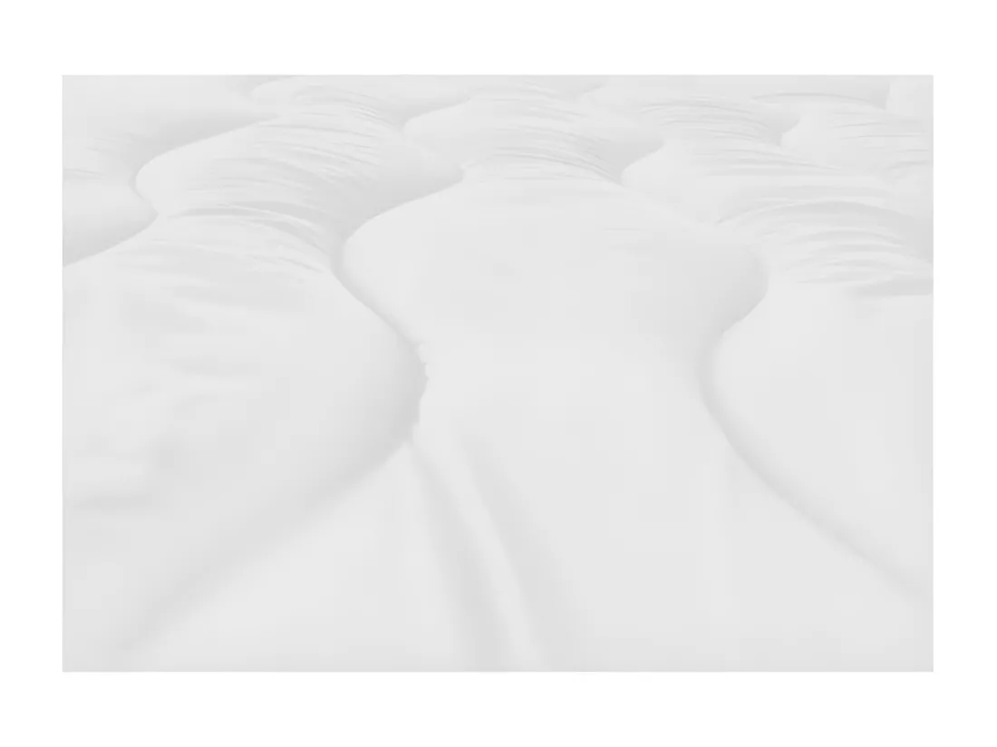 ABEIL Couette Bicolore - 220 x 240 cm - Blanc et gris