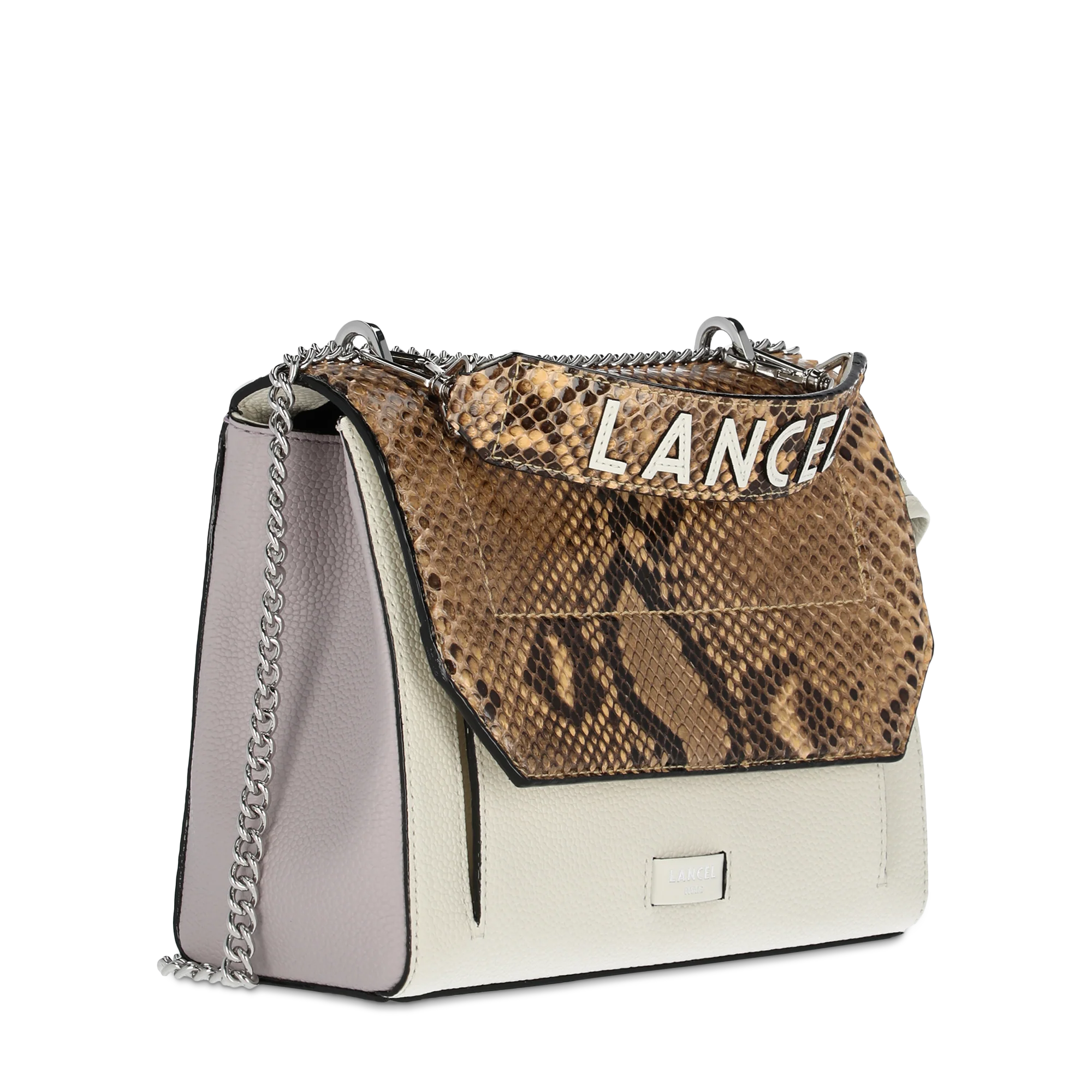 Sac rabat avec poignée  Ninon de Lancel-Multico Paille