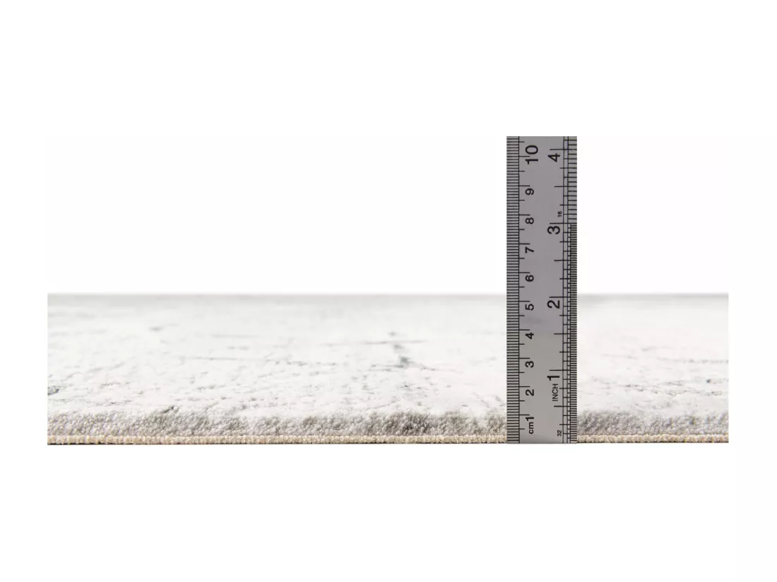 Tapis 160x160 gris Davos Spice