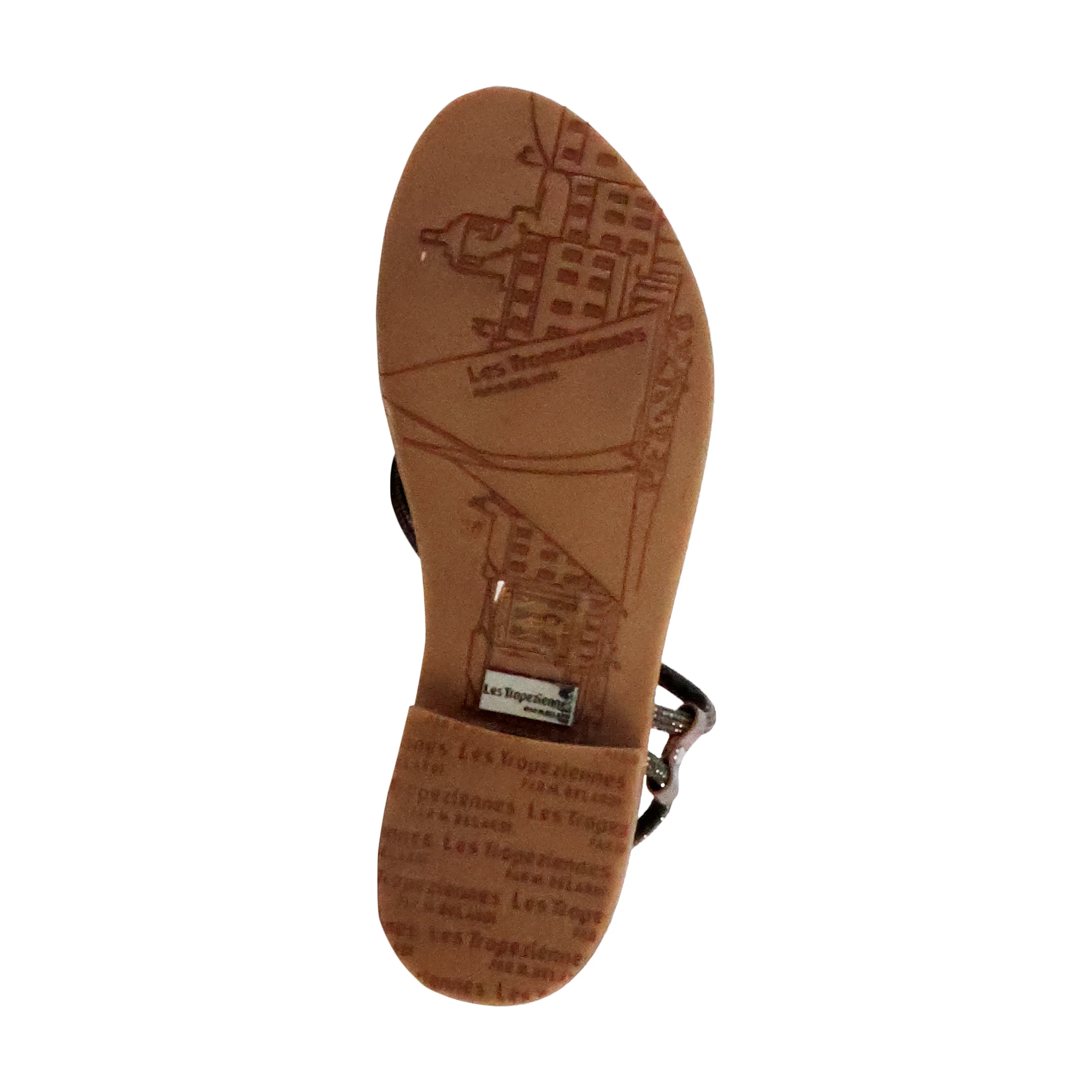 Sandales cuirpar m.belarbi hodaxa | Argent