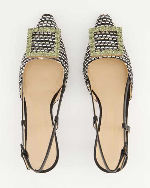 Konstantin Starke Stefi Slingpumps in Schwarz