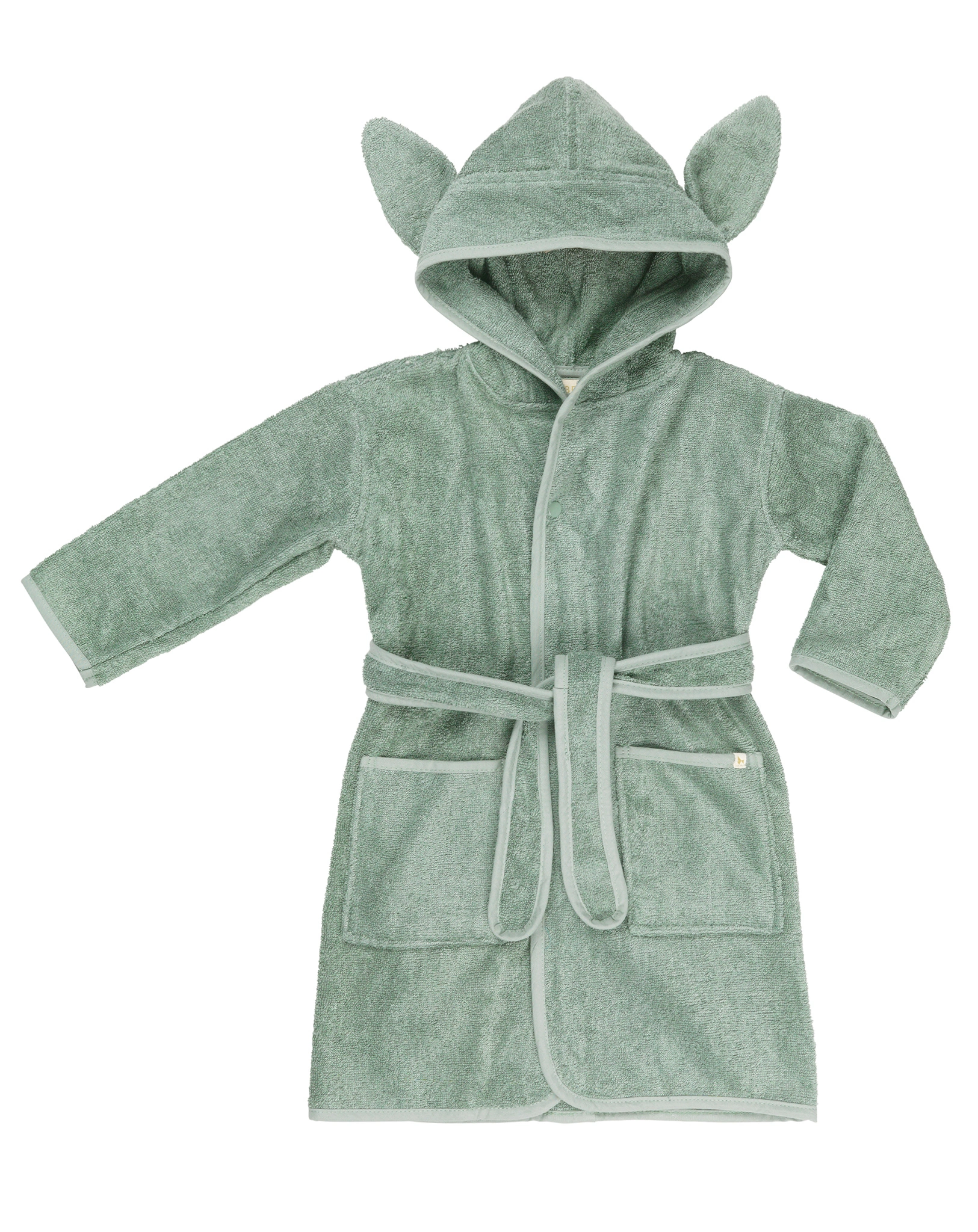 Bademantel BUNNY in eucalyptus