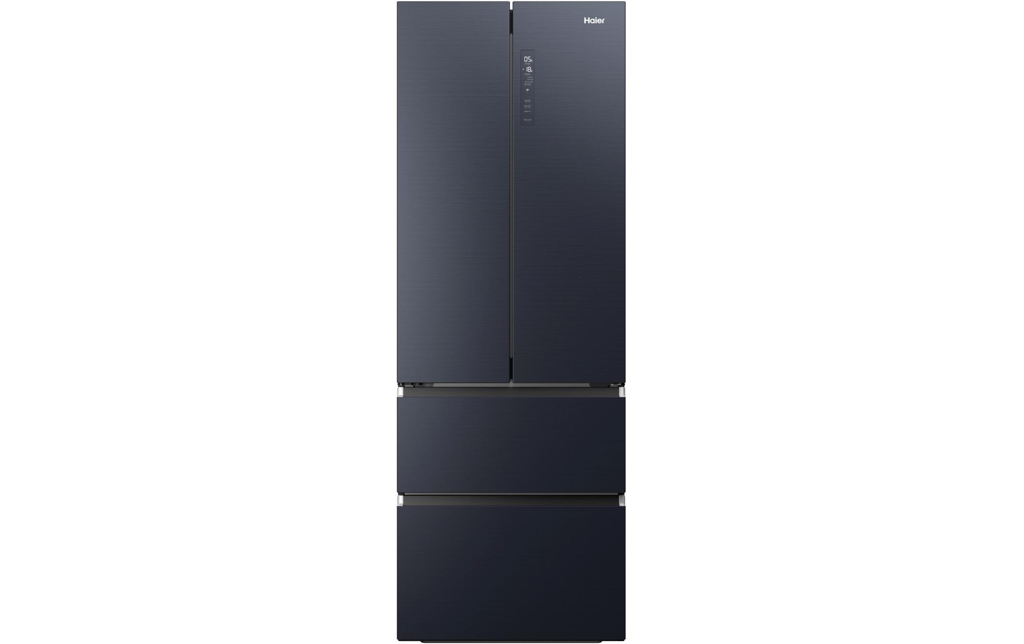 Foodcenter HFW7720ENMB Schwarz<br>Side by Side Kühlgerät