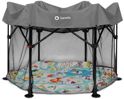 Lionelo ROEL Lekegrind  for Barn & Baby, Grey Multicolor