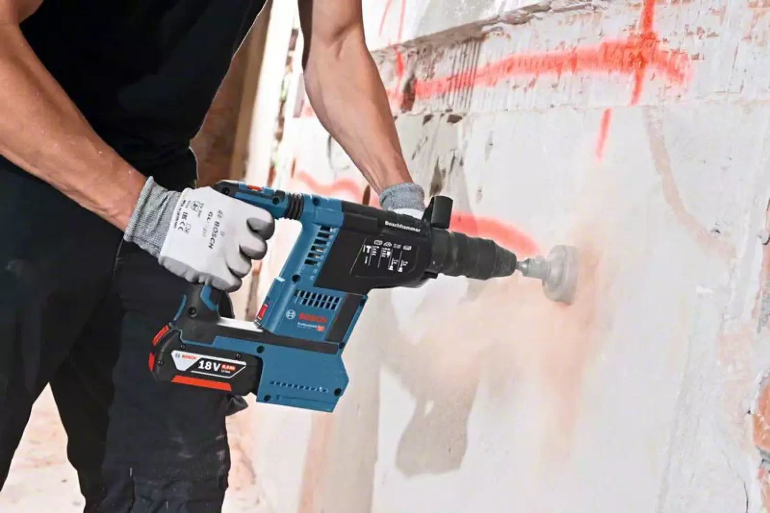 Bosch GBH 18V-26 F Accu SDS-PLUS Boorhamer Solo L-Boxx