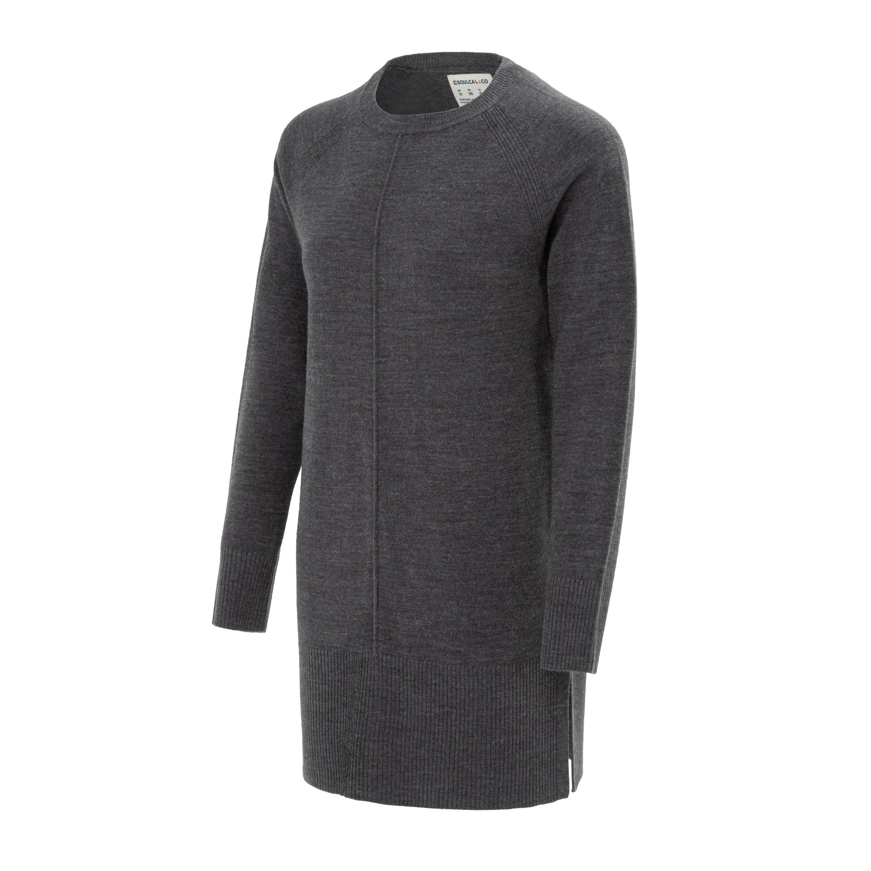 SoulCal Soul Cal Women Long Sleeve Knitwear Dress
