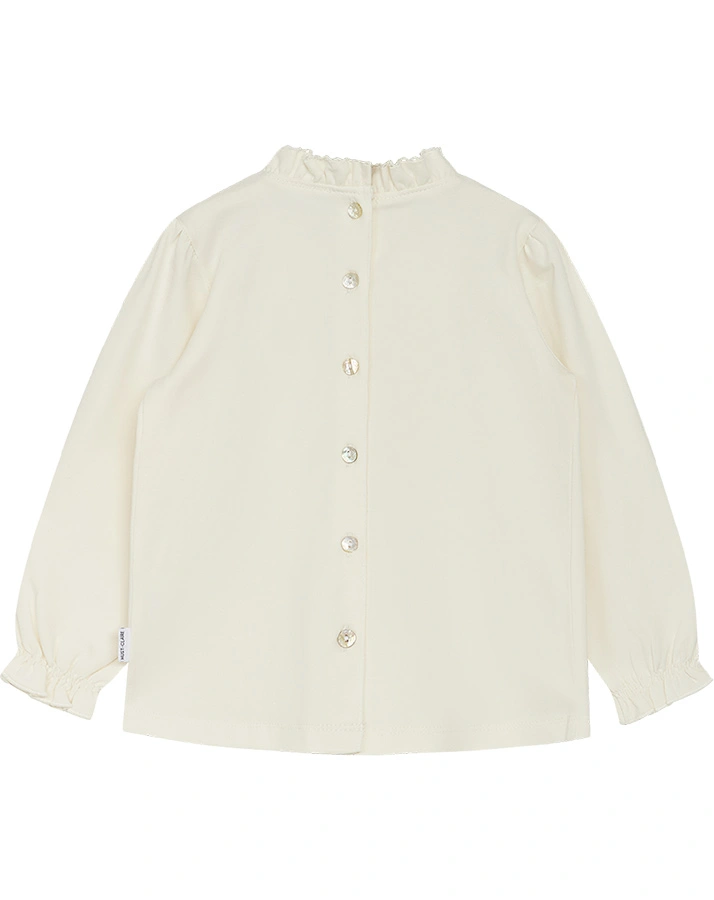 Langarm-Bluse ANNELI in sugar