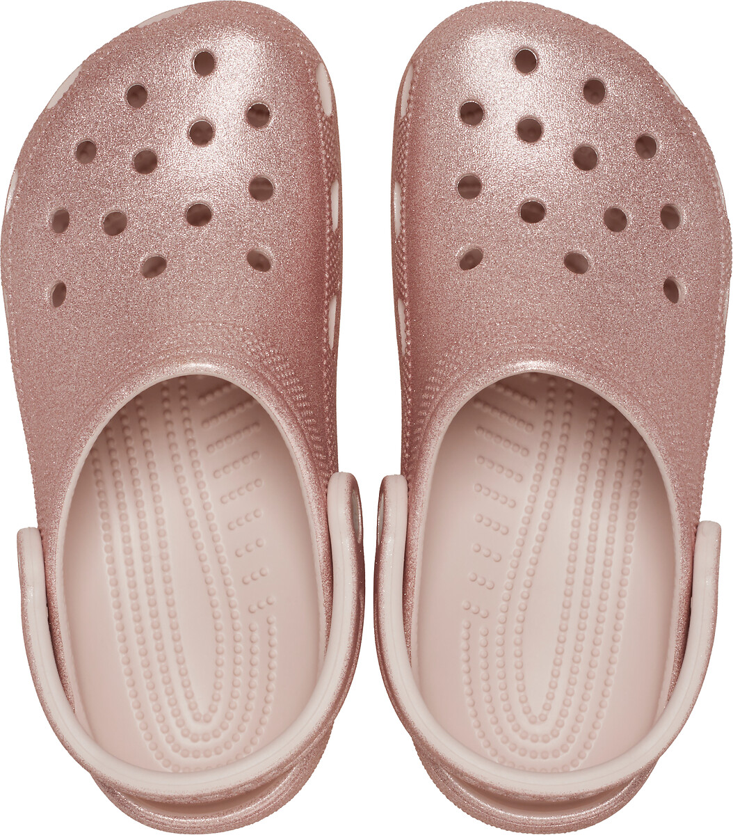 Crocs<br>Tamancos Clássicos com Glitter