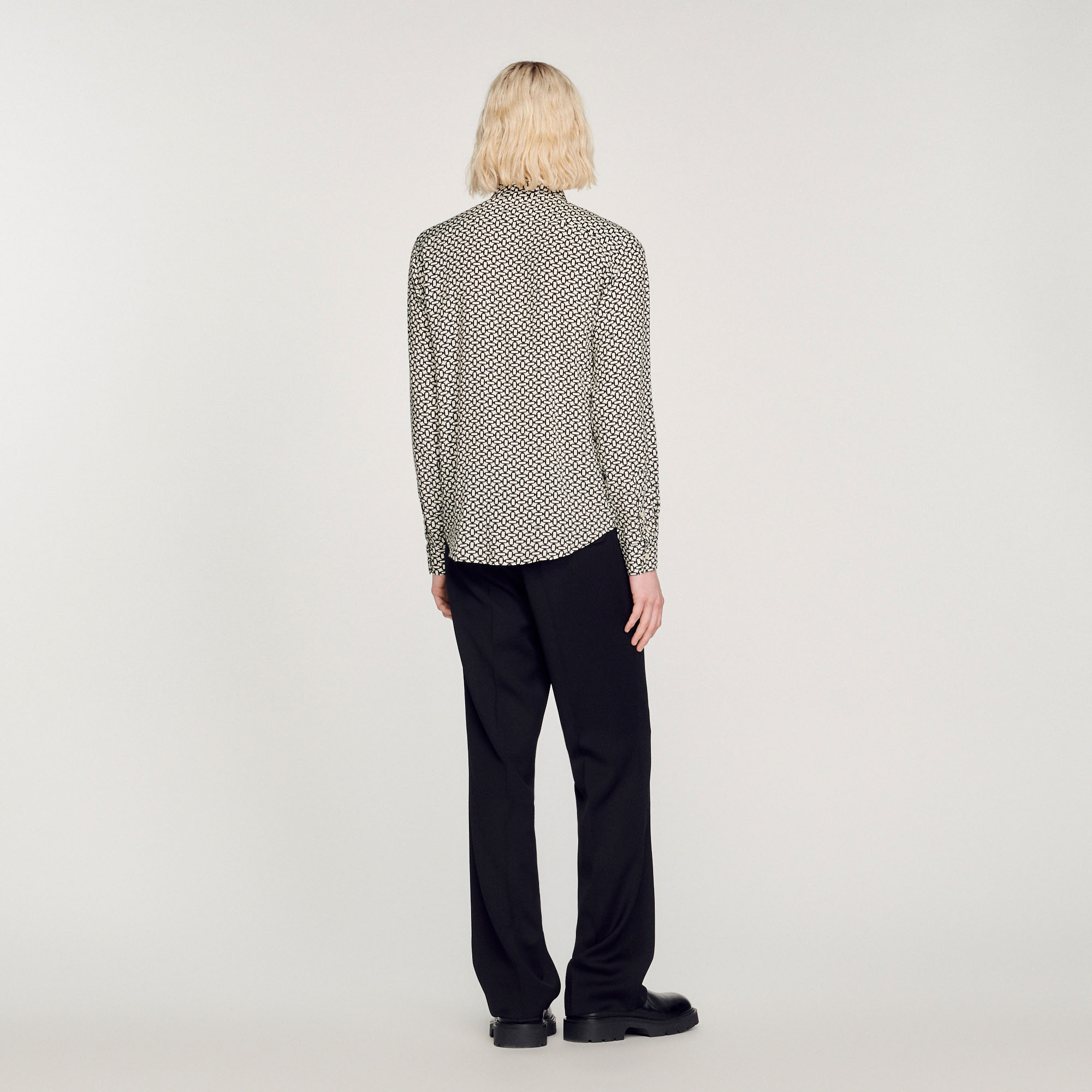 Chemise fluide imprimee