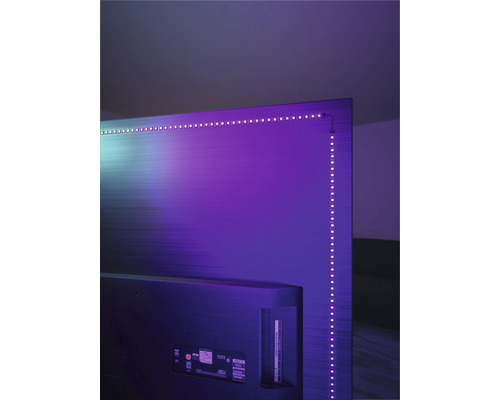 EntertainLED USB LED-strip TV-verlichting 55 inch 2 m 3,5 W 120 LED's RGB-kleurverandering + geheugenfunctie + afstandsbediening