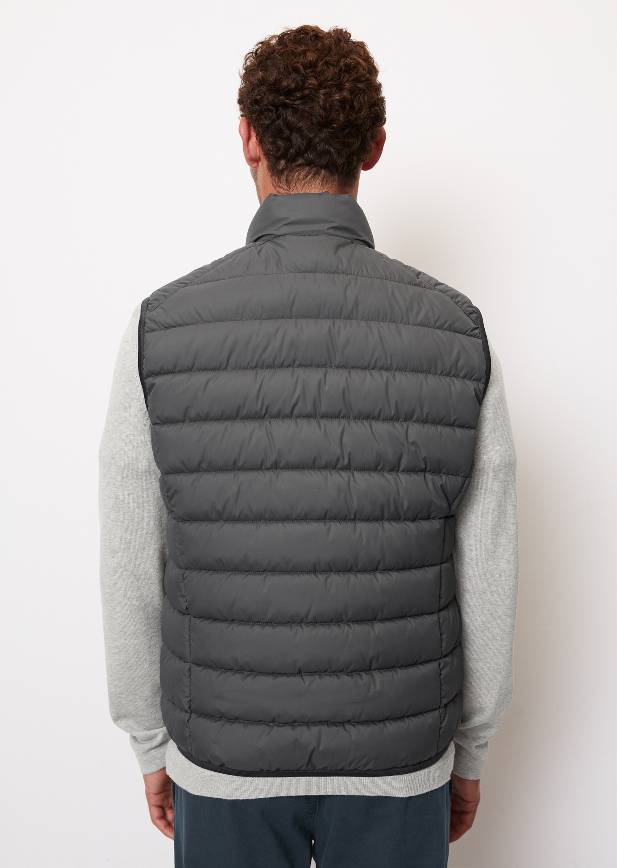 Steppweste regular aus recyceltem Polyester