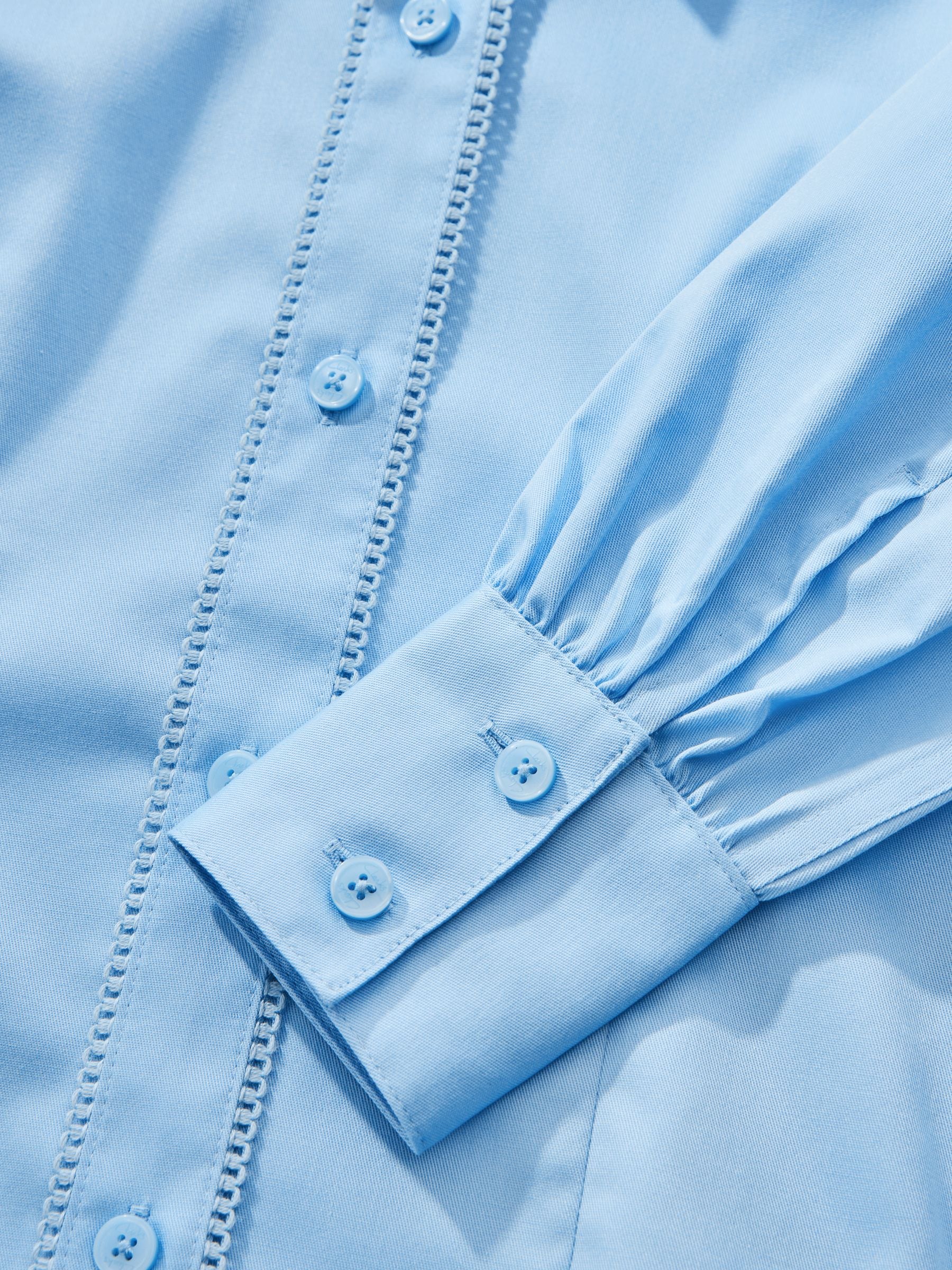 Clarks Fitted Long Sleeve School Shirt