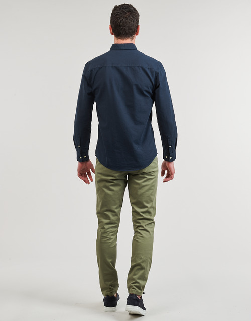 Jack & Jones - JJEOXFORD SHIRT LS - Marine